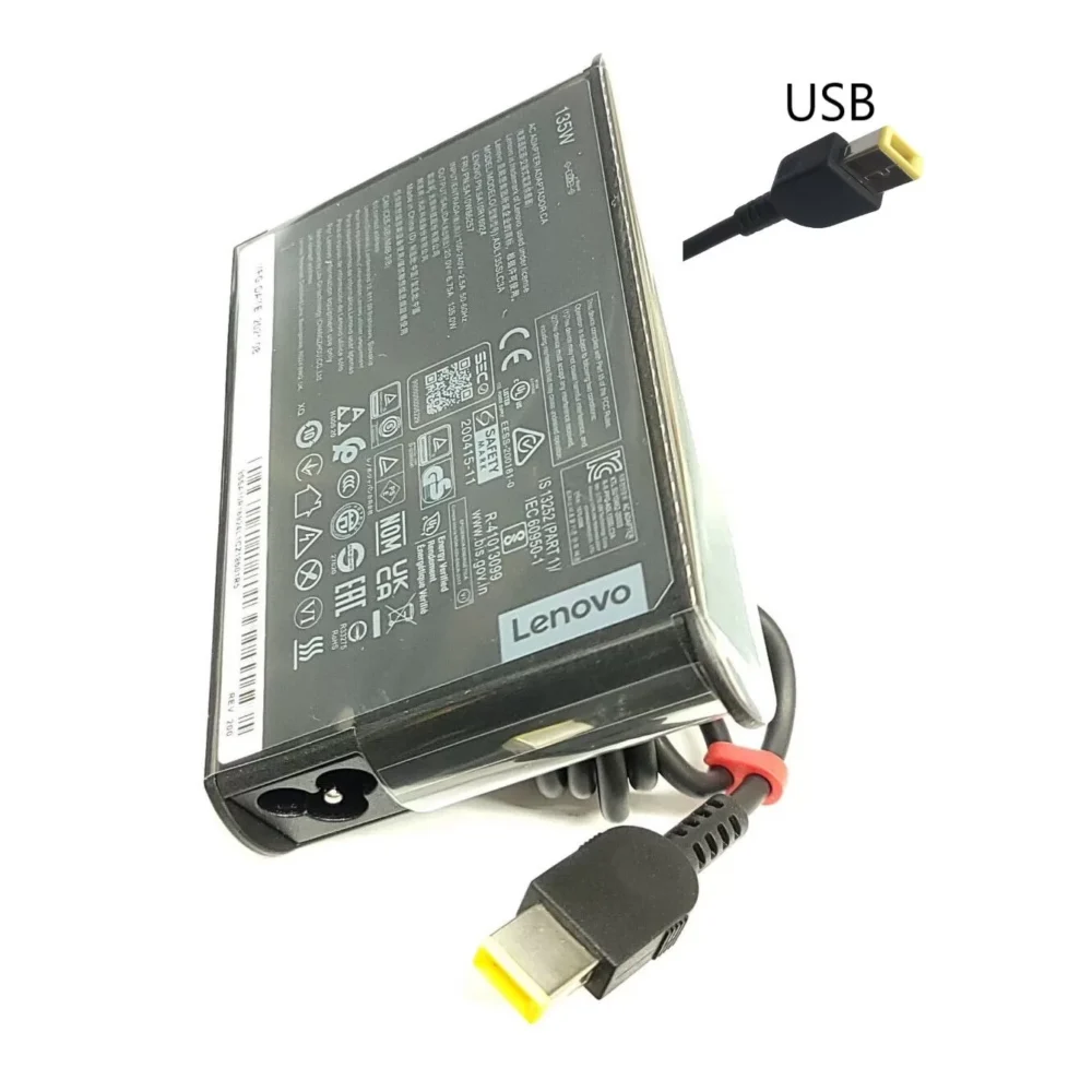 Lenovo Original Adapter Charger 20V 6.75A 135W USB Lenovo