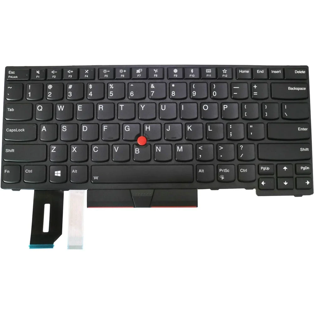 Keyboard Lenovo Thinkpad T490, Black, Backlit, US Lenovo