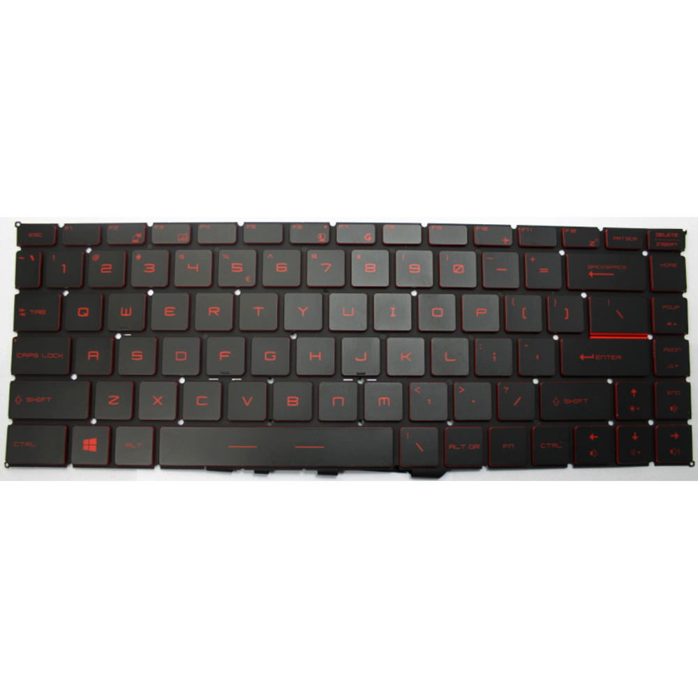 Keyboard MSI GF63, Backlit, US MSI - Image 2
