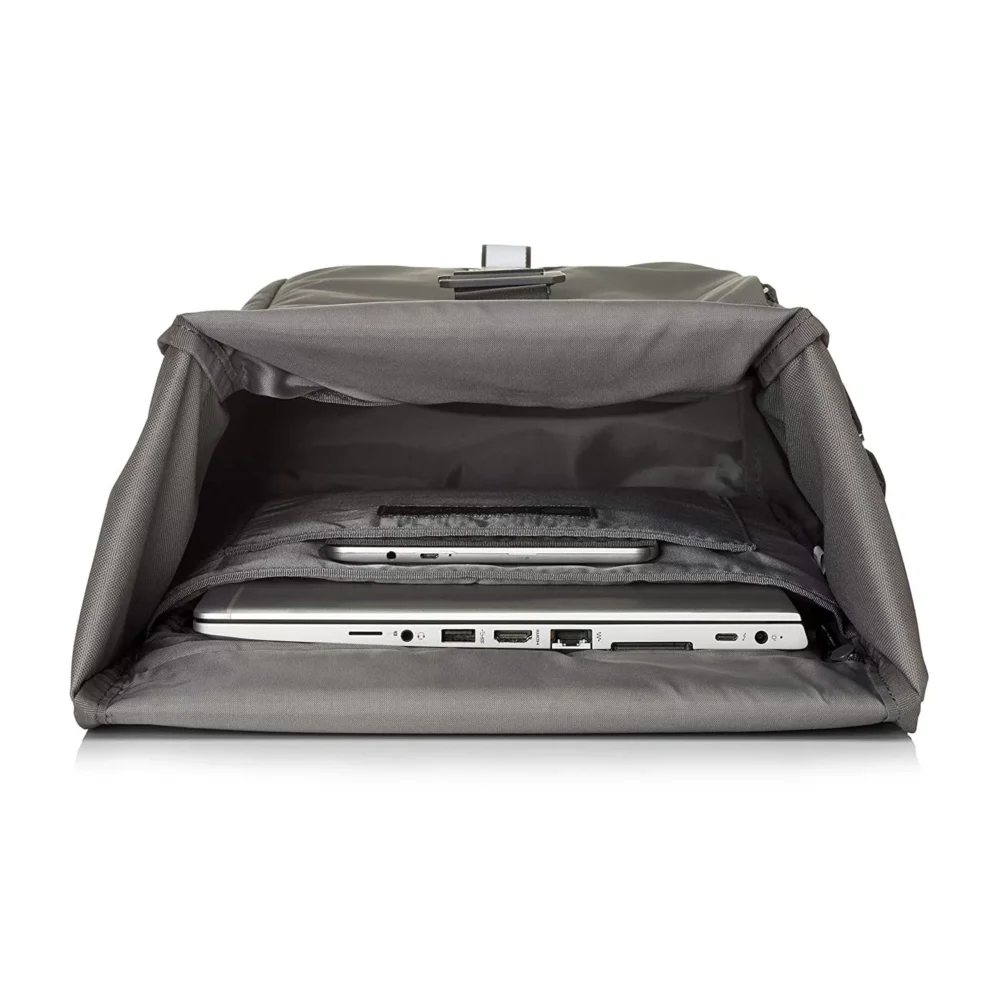 HP Pavilion Rolltop Grey Backpack – 5EE90AA HP - Image 2