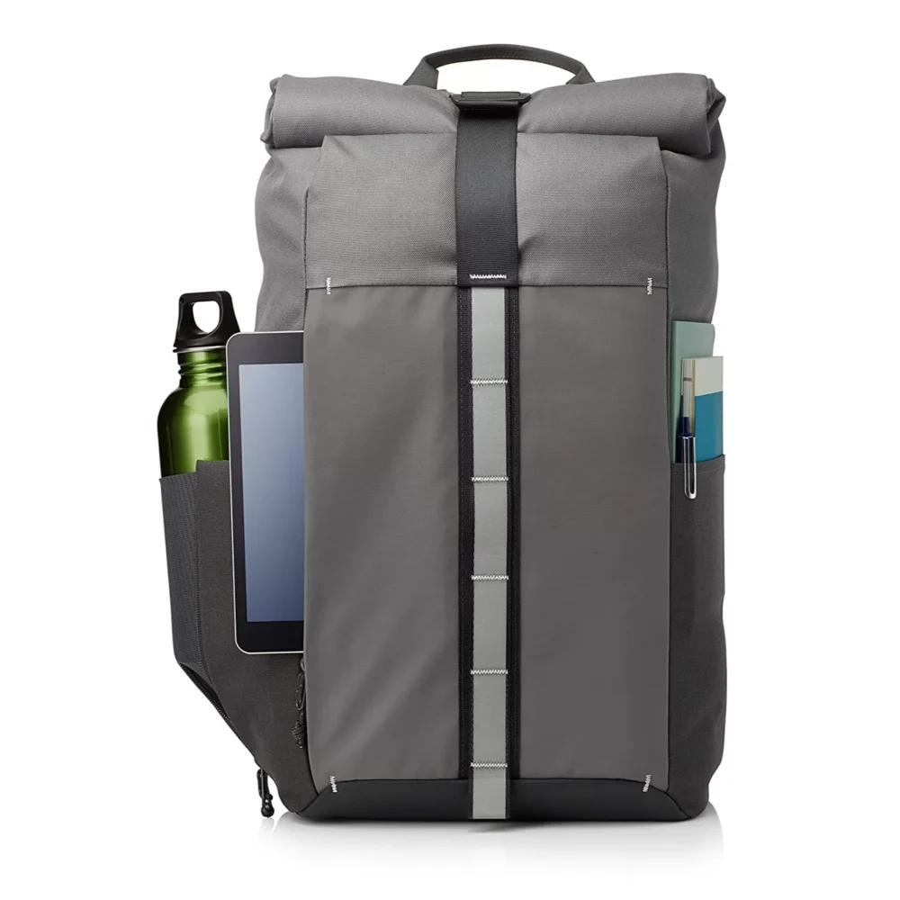 HP Pavilion Rolltop Grey Backpack – 5EE90AA HP - Image 3