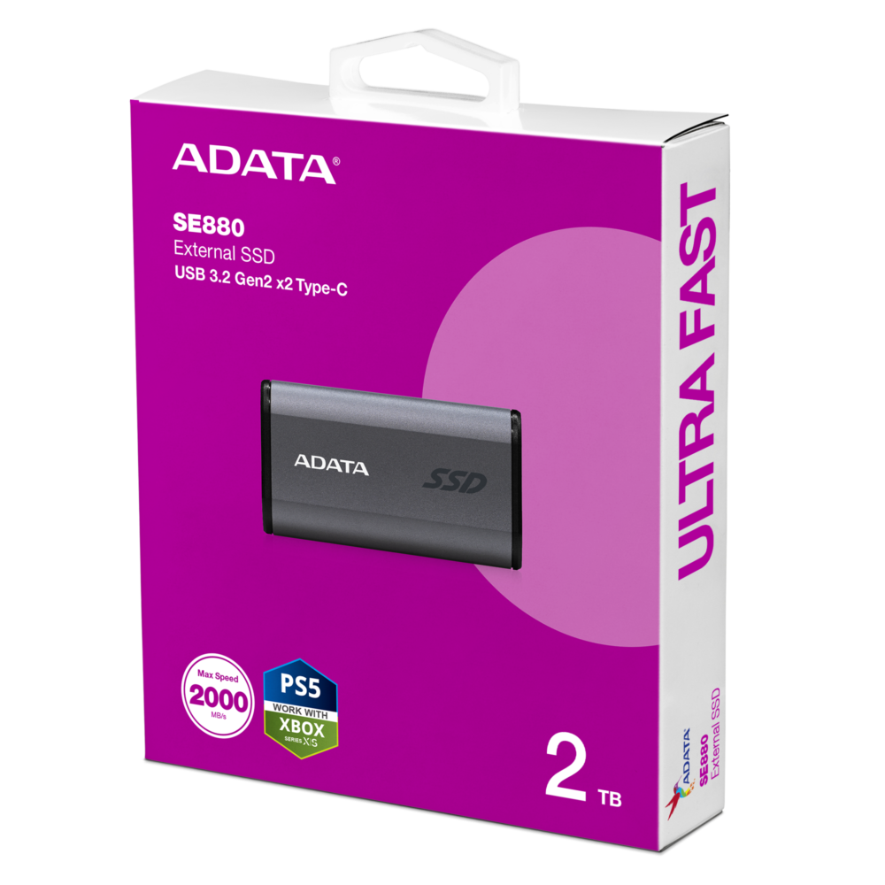 Ssd Router Pro 2000 ADATA EXTERNAL SSD 2TB 2000 MB/S TYPE C GEN2 - AGT Computers
