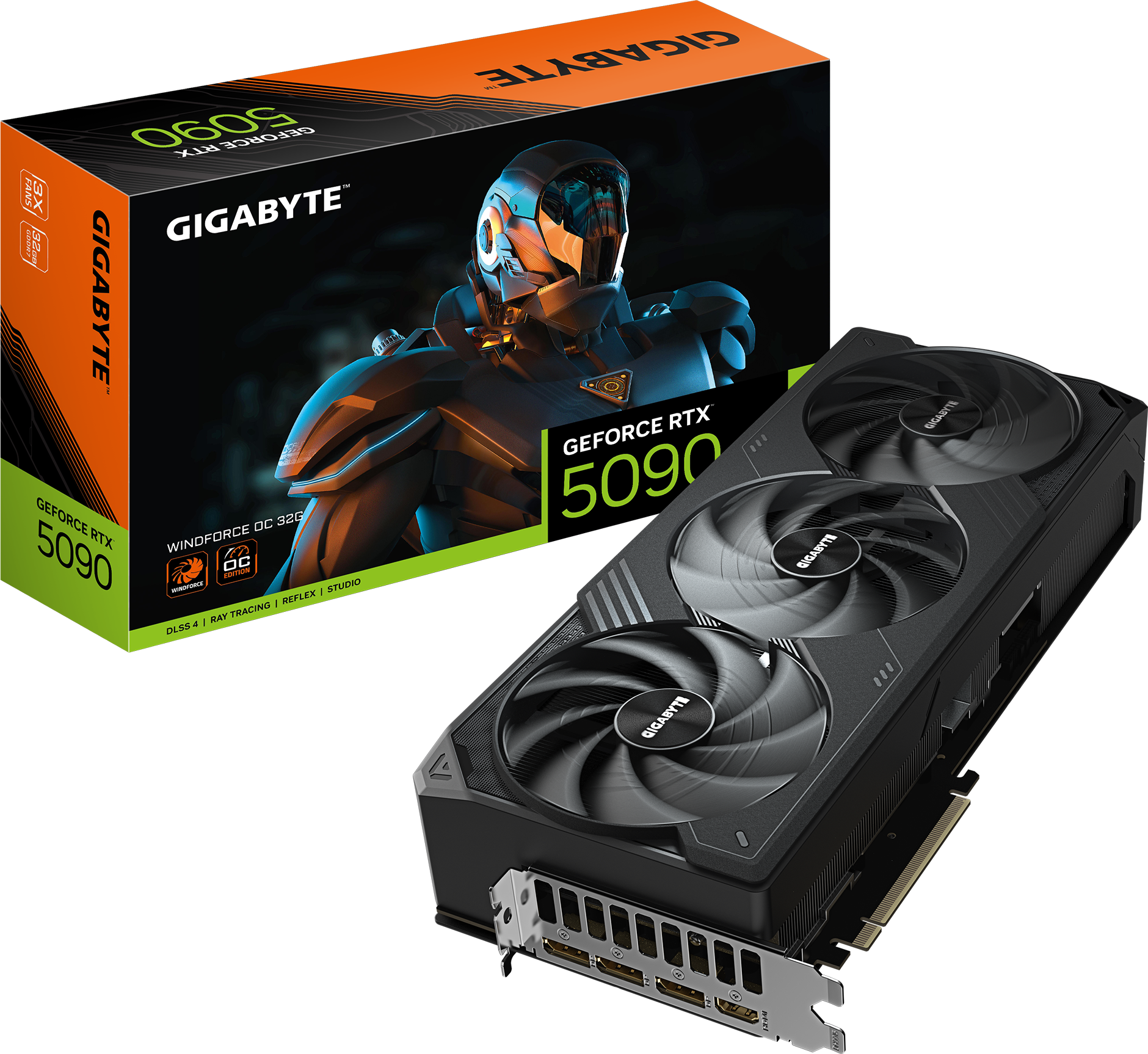 GIGABYTE GeForce RTX 5090 GAMING OC 32GB (GV-N5090GAMING OC-32GD)