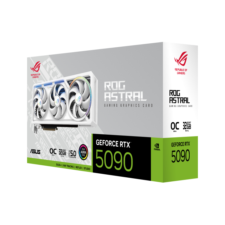 ASUS ROG ASTRAL RTX5090 WHITE 32GB GDDR7 VGA