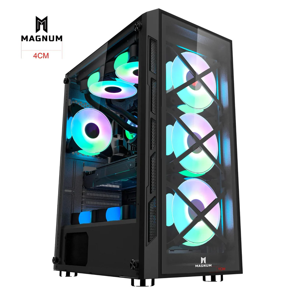 CASE MAGNUM GAMING ATX 4 FANS ARGB