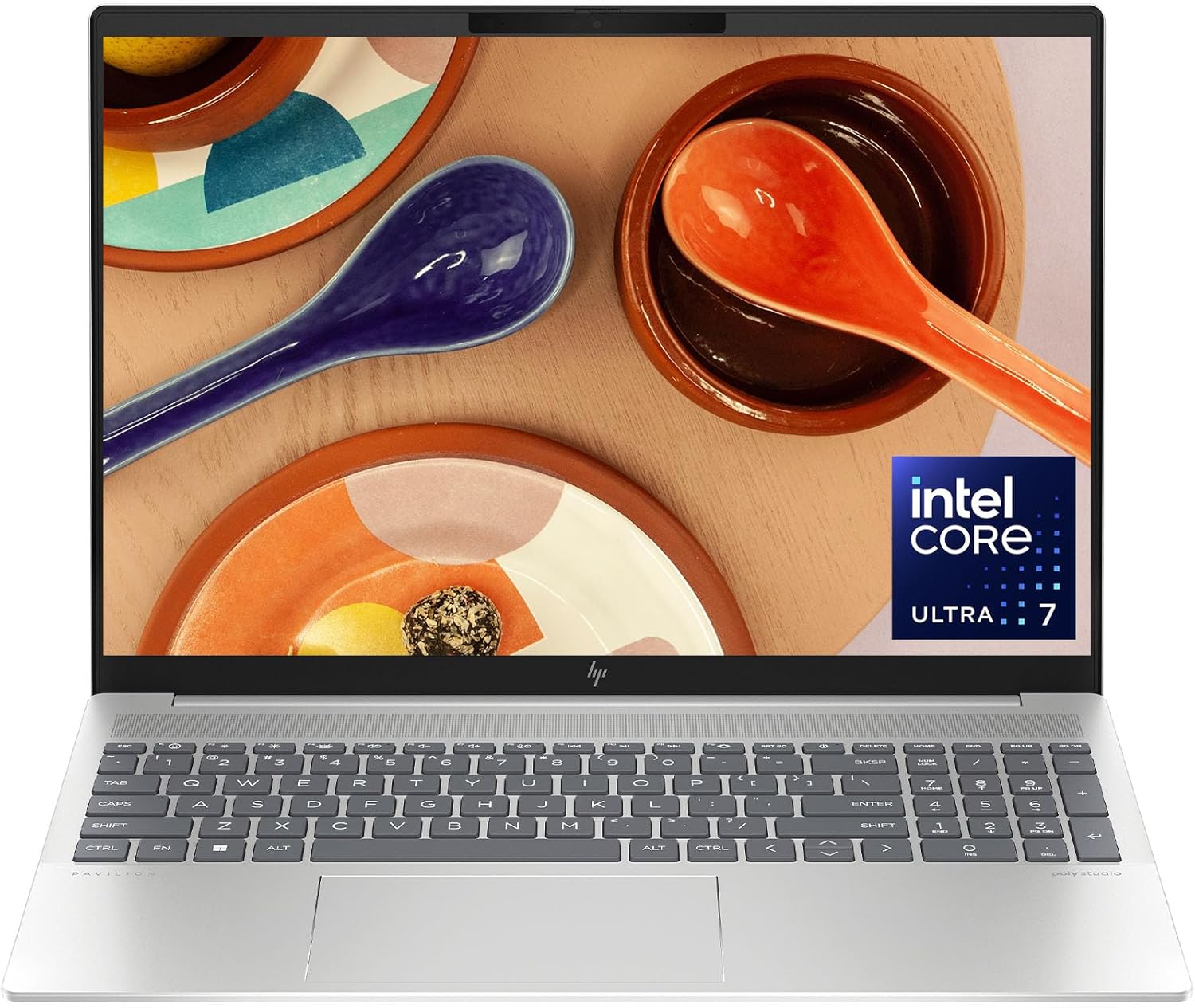 HP PAVILION PLUS 16-AB100 CORE ULTRA 7 155H 32GBOB 1TB SSD 16"WQXGA LBL BACKLIT WIN 11 SILVER