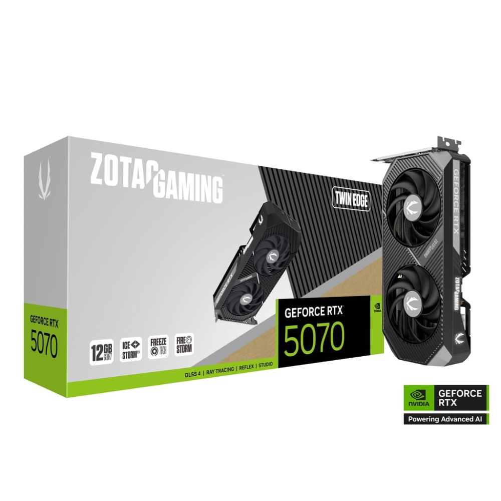 ZOTAC RTX5070 TWIN EDGE 12GB GDDR7 VGA