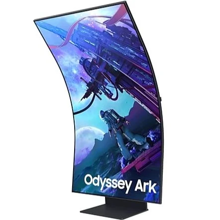 Samsung Odyssey Ark 2nd Gen G97NC, 55-inch Curved Monitor 4K UHD, UltraWide Game View, 165Hz, 1ms
