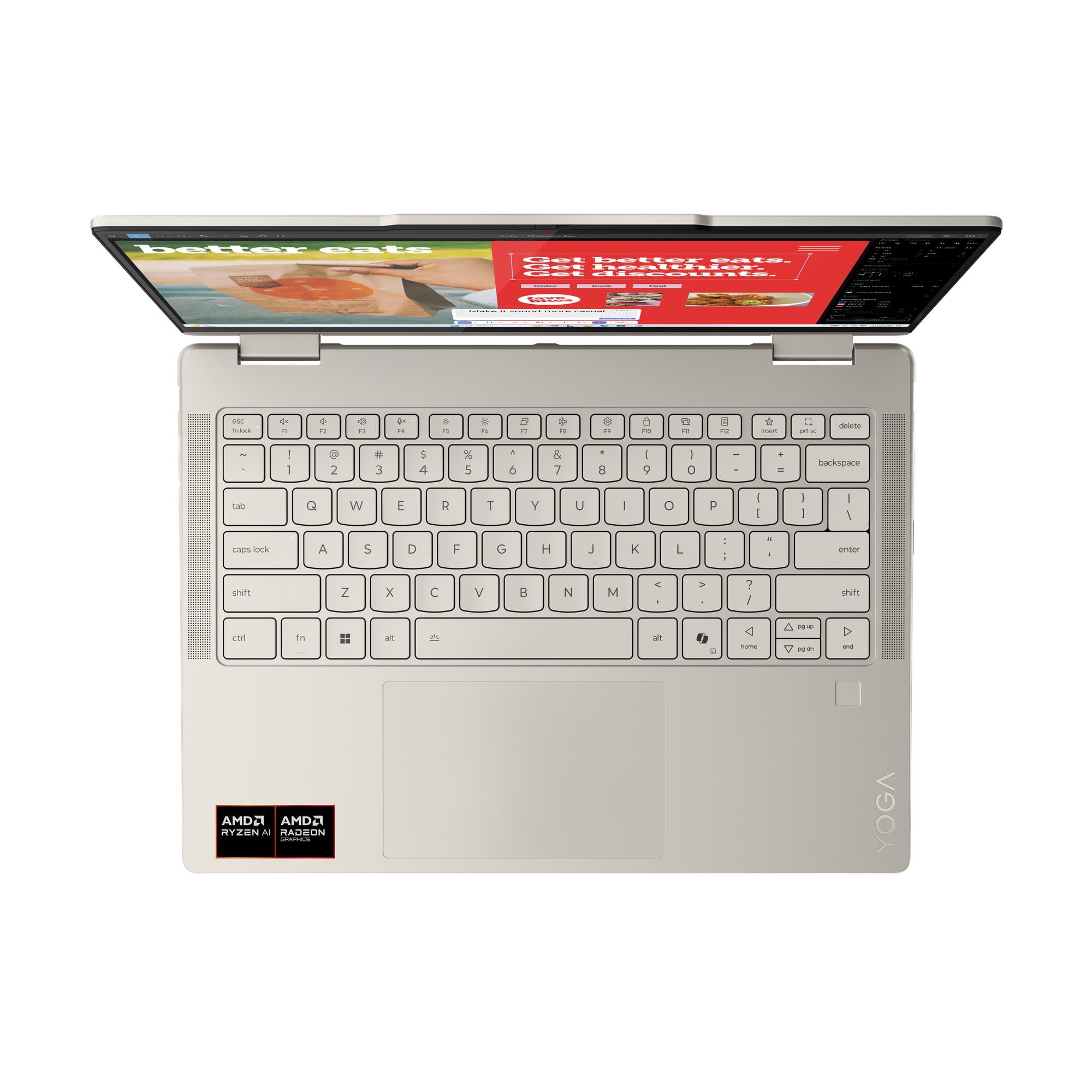 Lenovo Yoga 7, Ryzen AI 7 350, 16GB, 1TB NVMe, 14-inch 2K Touchscreen, Windows 11 - Image 3