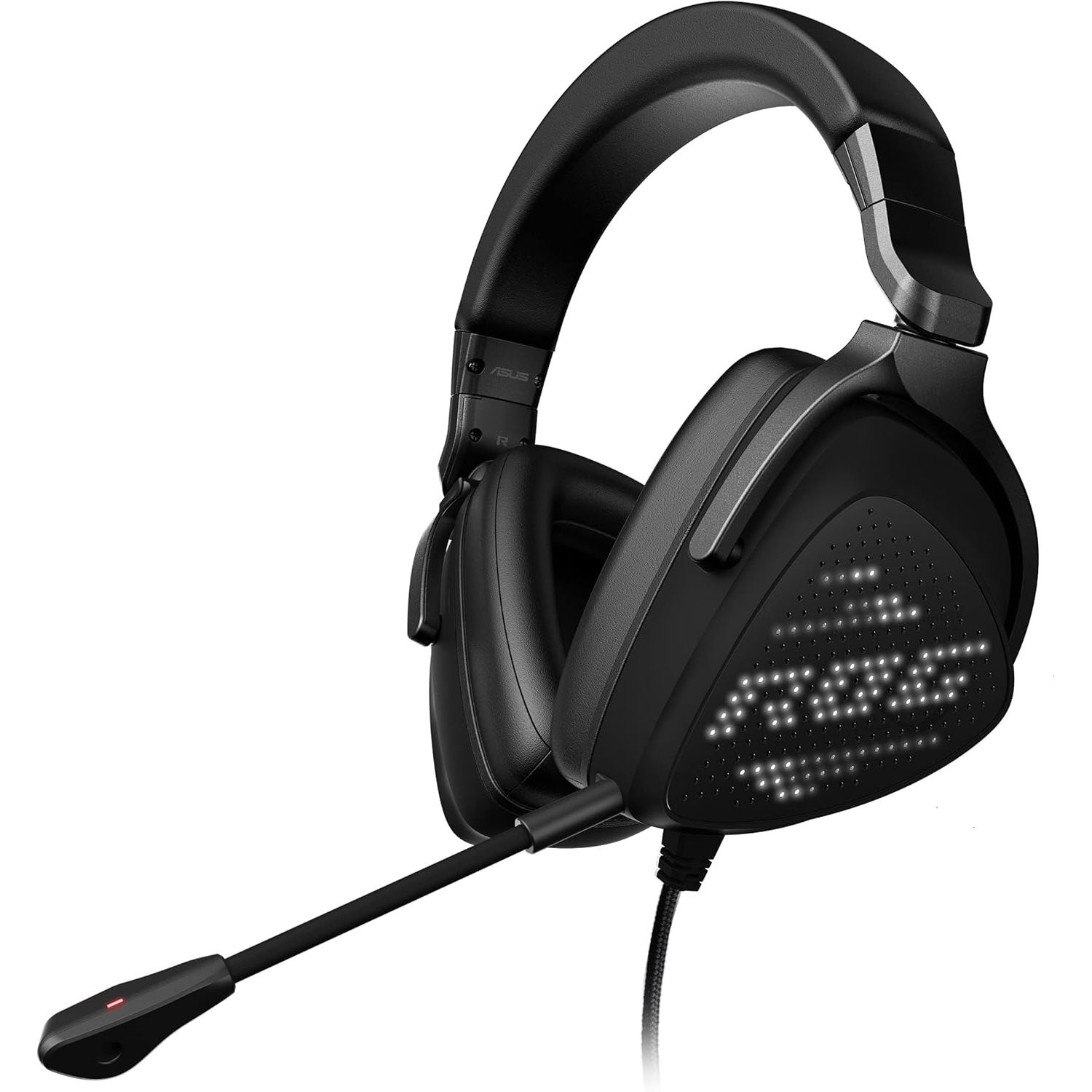 ASUS ROG Delta S Animate Wired Gaming Headset 90YH037M-B2UA00, 50mm Drivers, AI Noise Cancelling Microphone