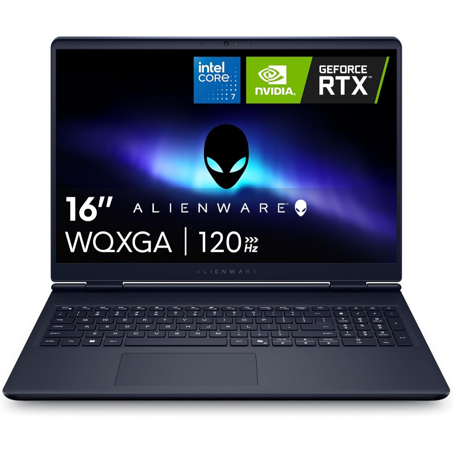 Dell Alienware 16 Aura AC16250, Core 7-240H, 16GB, 512GB NVME, 16-inch WQXGA 120Hz, RTX5050 8GB, Windows 11