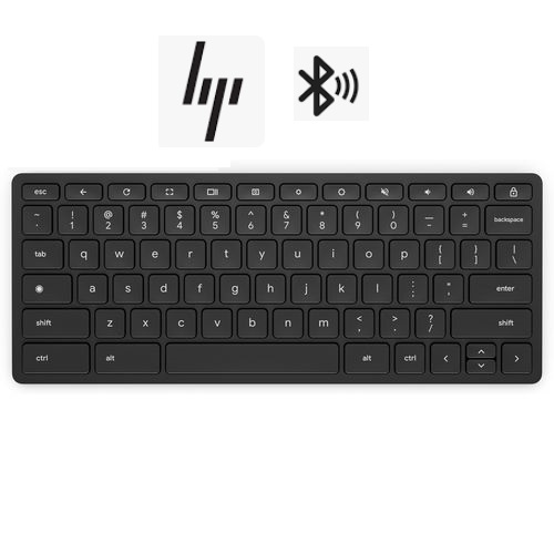 HP 325 Mini Bluetooth Keyboard, Scissor-Switch Keys, Compact Wireless Keyboard