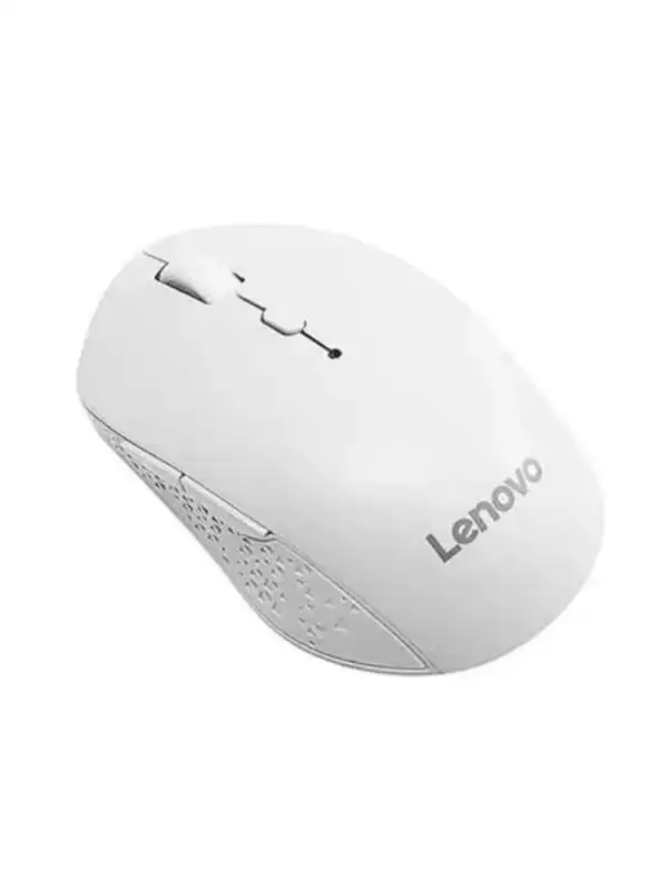 Lenovo Howard Bluetooth Wireless Dual-Mode Mouse White - Image 2