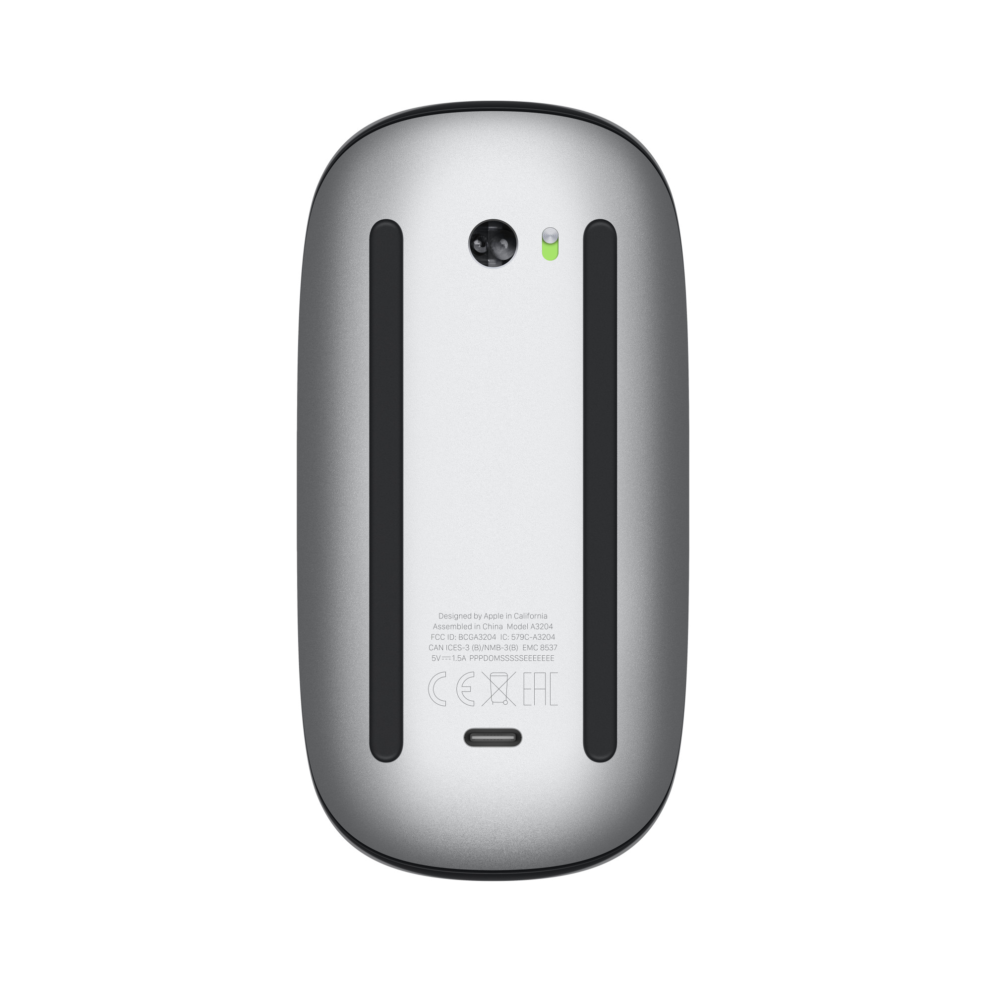 Apple Magic Mouse USB-C White, Wireless Rechargeable Multi-Touch Mouse - Image 2