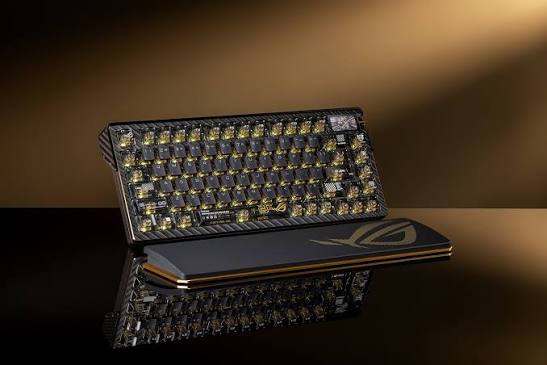 ROG Azoth Extreme Edition 20, 75 Custom Gaming Keyboard, 24K Gold-Plated Parts, Aluminum Chassis - Image 3