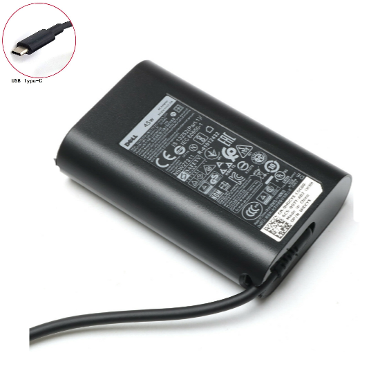 Original Adapter Charger Dell 20V 2.25A 45W Type C