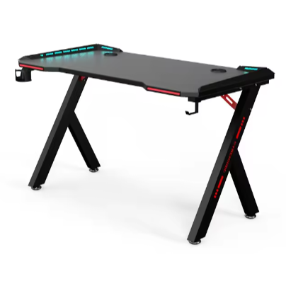 Gaming Desk 120CM, 140CM, 160CM, RGB, Carbon Fiber Black