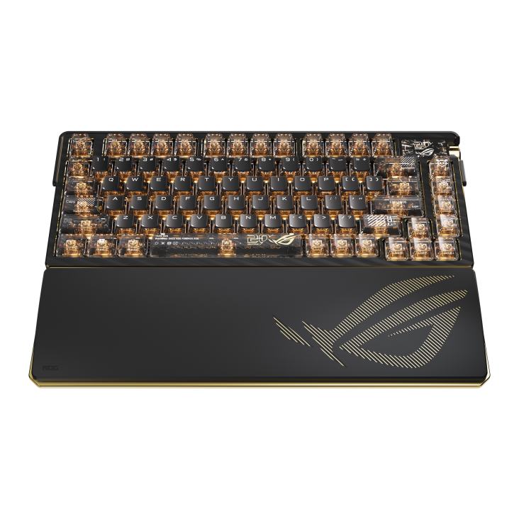 ASUS ROG Azoth extreme edition 20, Wireless Gaming Keyboard, RGB Per keys, Tri-Mode Connectivity - Image 3
